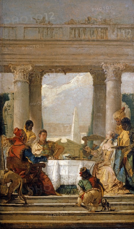 Tiepolo, Le banquet d'Antoine et Cléopâtre