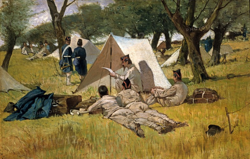 Giovanni Fattori, Le Bivouac