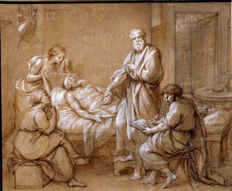 Mengs, Le Testament d'Eudamidas, roi de Sparte