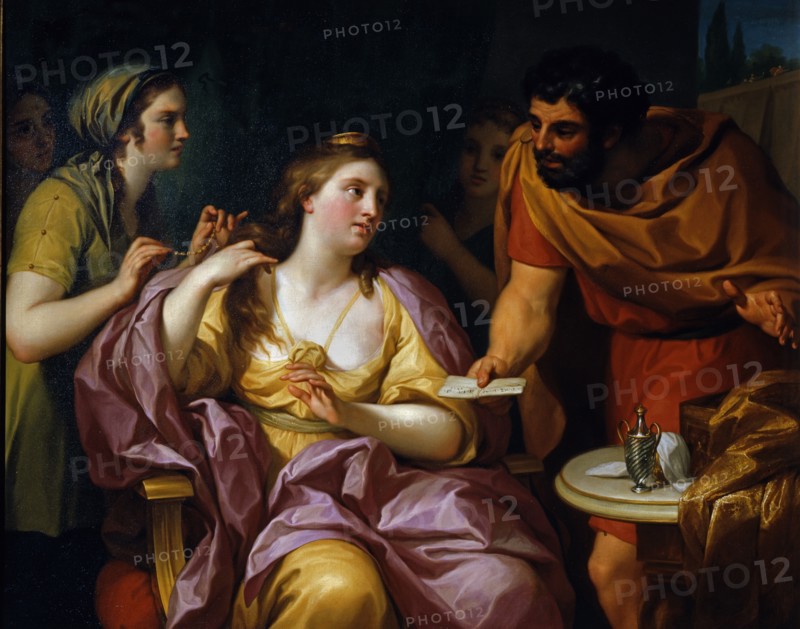 Mengs, Sémiramis apprend la nouvelle du soulèvement babylonien