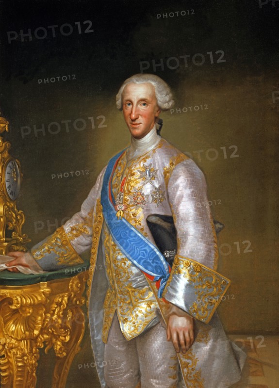 Mengs, Portrait de Don Luis Antonio Jaime de Bourbon y Farnesio