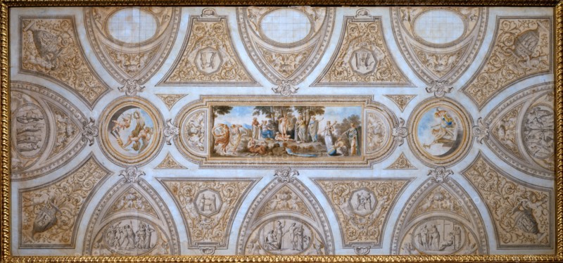 Mengs, Projet pour la voûte de la galerie de la Villa Albani à Rome