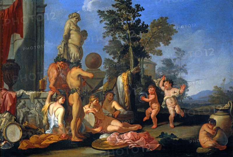 Giulio Carpioni, Fête de Bacchus