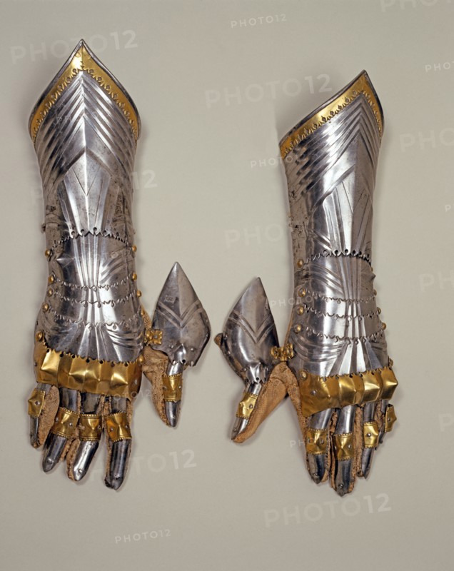 Gantelet provenant de l'armure de Gaudenz von Matsch