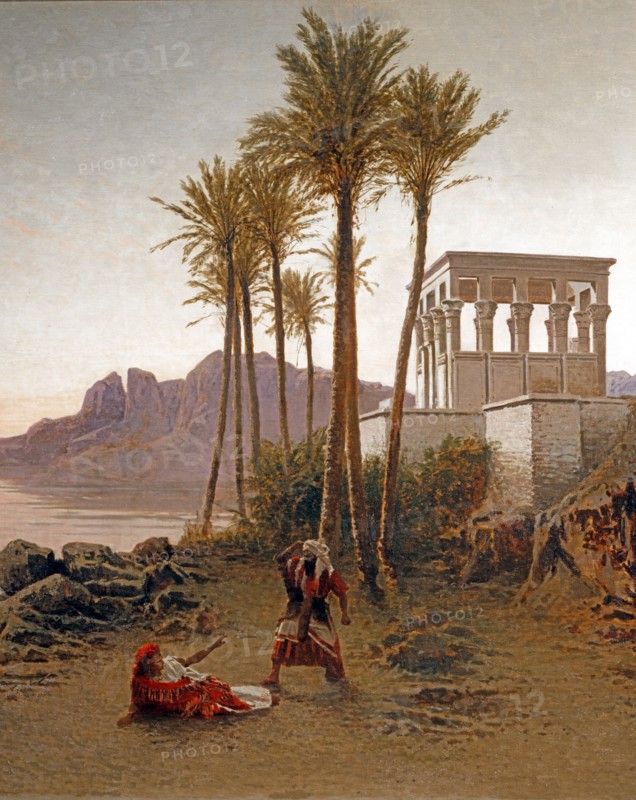 Achille Befani, Scène de l'Aïda de Verdi (détail)