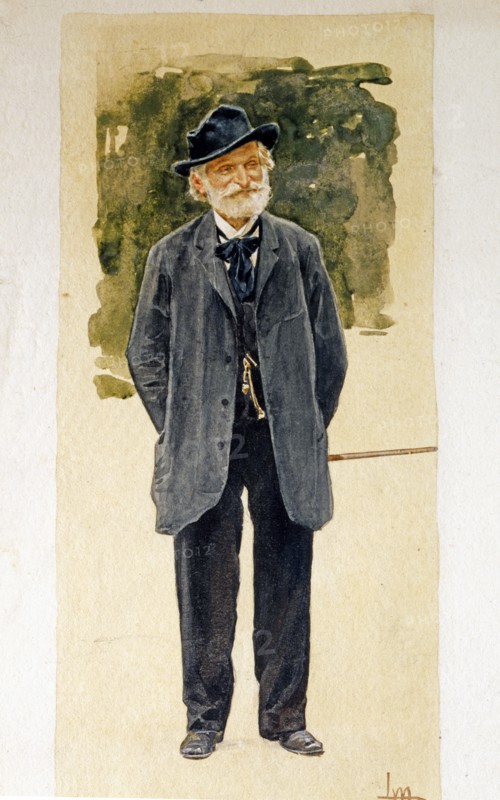 Portrait de Giuseppe Verdi