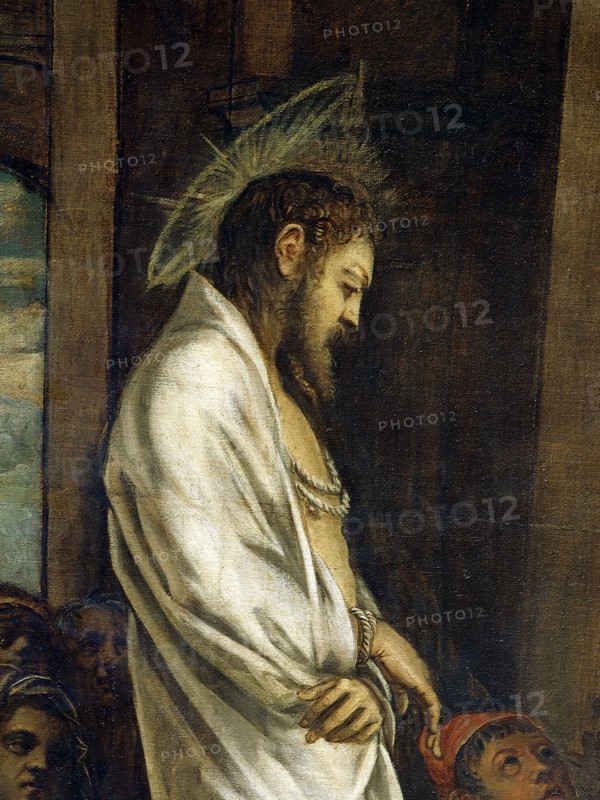 Tintoretto, Christ Before Pilate (Detail)