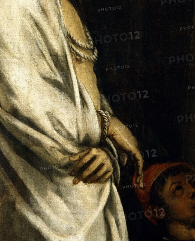 Tintoretto, Le Christ devant Pilate (détail)