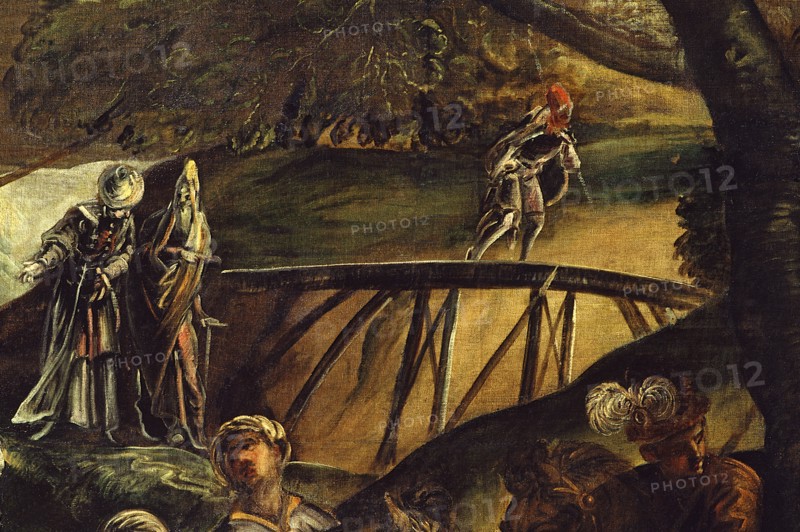 Tintoretto, La Crucifixion (détail)
