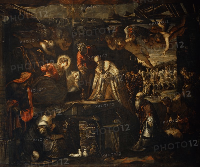 Tintoretto, L'Adoration des Mages