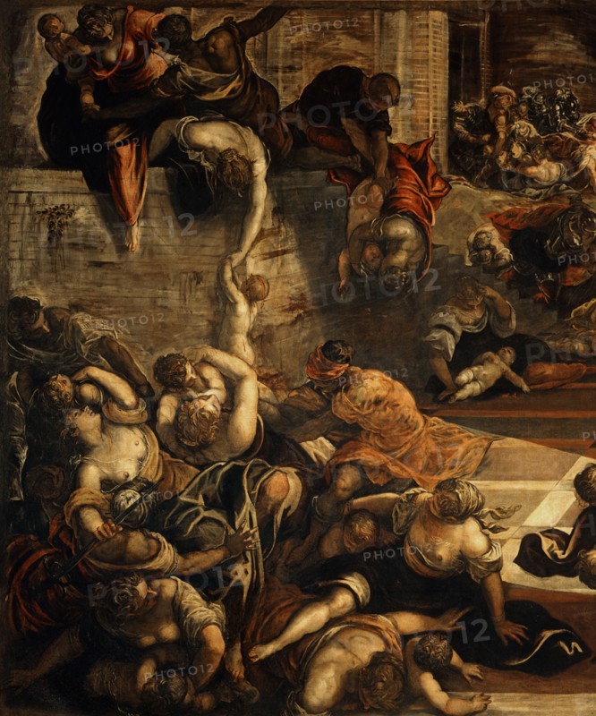Tintoretto, Le massacre des innocents (détail)