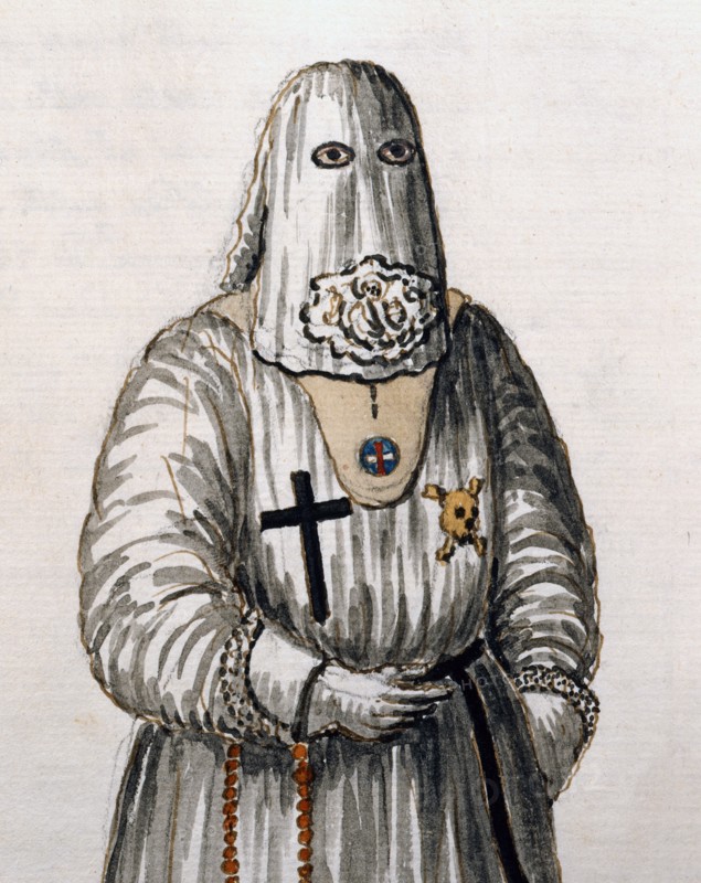 Van Grevenbroeck, Vêtement de la Confrérie du Suffrage du Christ, fondée le 1er février 1500 à l'église de San Salvador à Venise