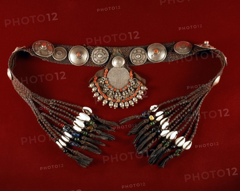 Bandeau ornemental des populations bédouines du Yémen