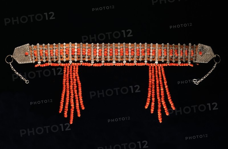 Bandeau ornemental des populations bédouines du Yémen