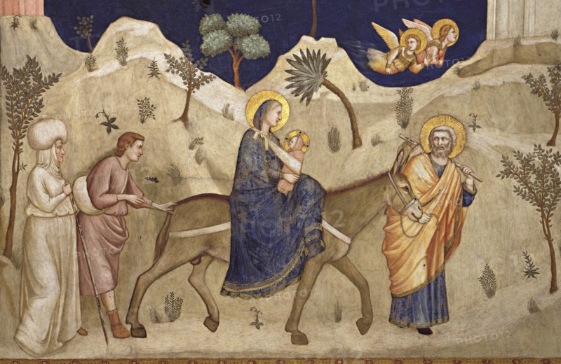 Giotto, Flight into Egypt