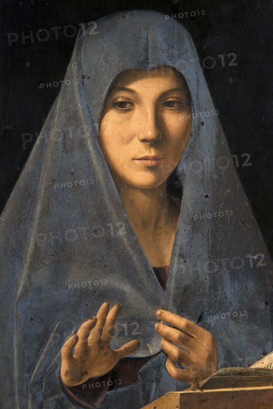 Antonello da Messina, L'Annonciation (détail)