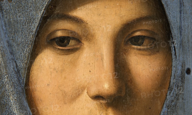 Antonello da Messina, Annunciation (detail)