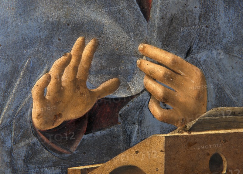 Antonello da Messina, Annunciation (detail)