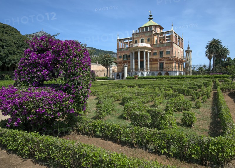 Parc de la Favorita à Palerme, le Palais chinois