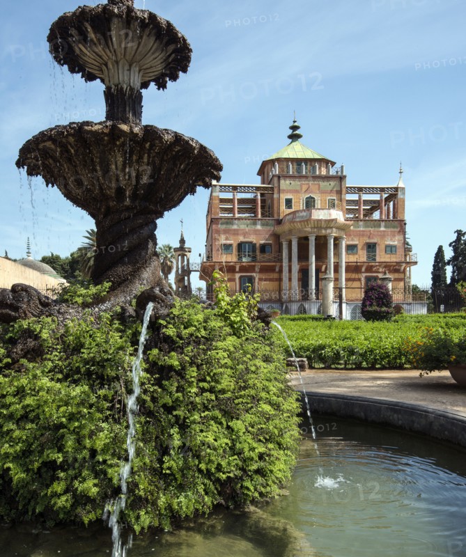 Parc de la Favorita à Palerme, le Palais chinois