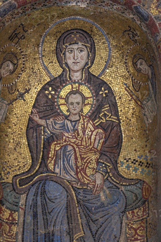 La Vierge et l'Enfant, Cathédrale Notre-Dame de l'Assomption à Palerme