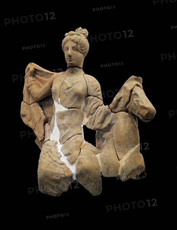 Néréide, divinité à cheval