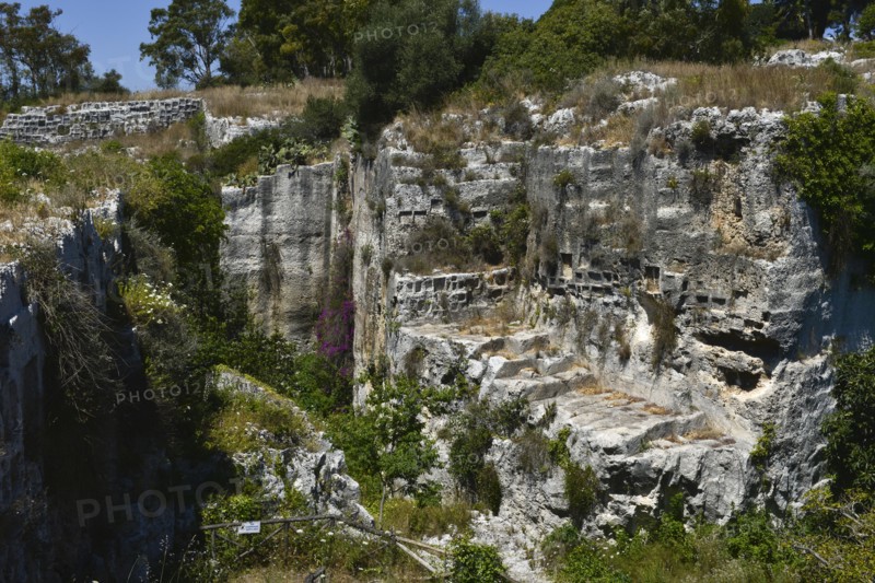 Parc archéologique de la Neapolis à Syracuse (Sicile)