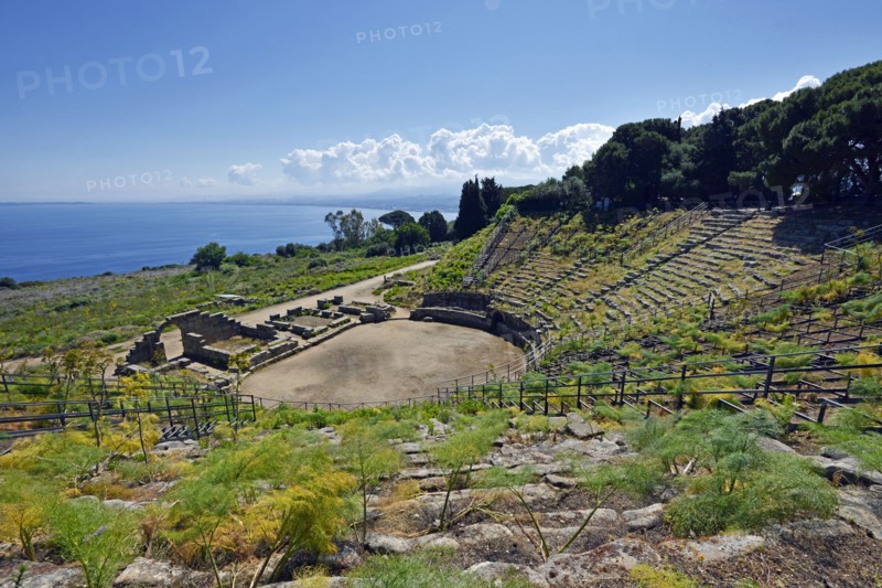 Ancien site archéologique de Tindari (Sicile)
