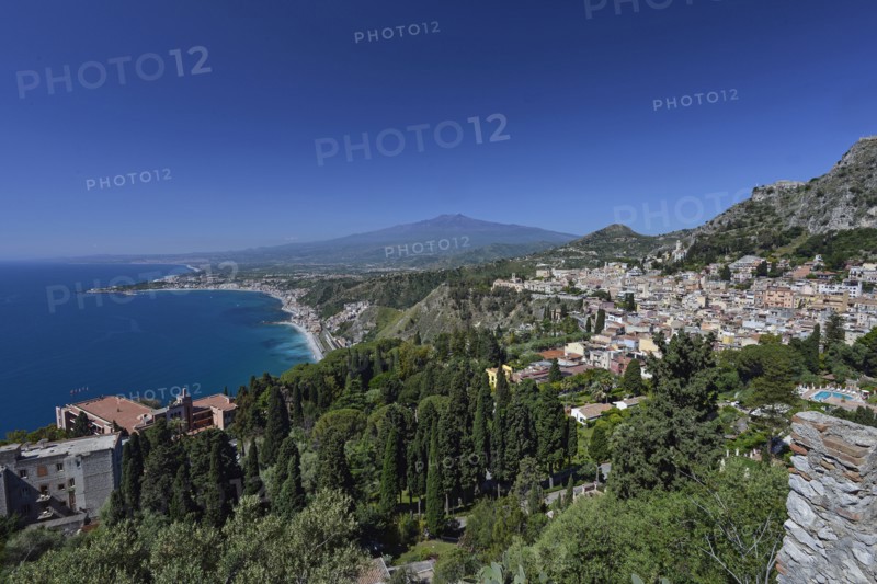 Panorama de Taormina (Sicile)