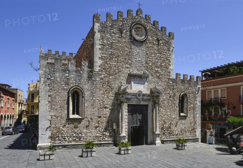 Cathédrale Saint Nicolas de Bari à Taormina (Sicile)