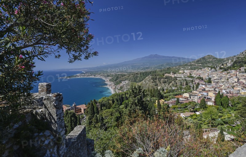 Panorama de Taormina (Sicile)