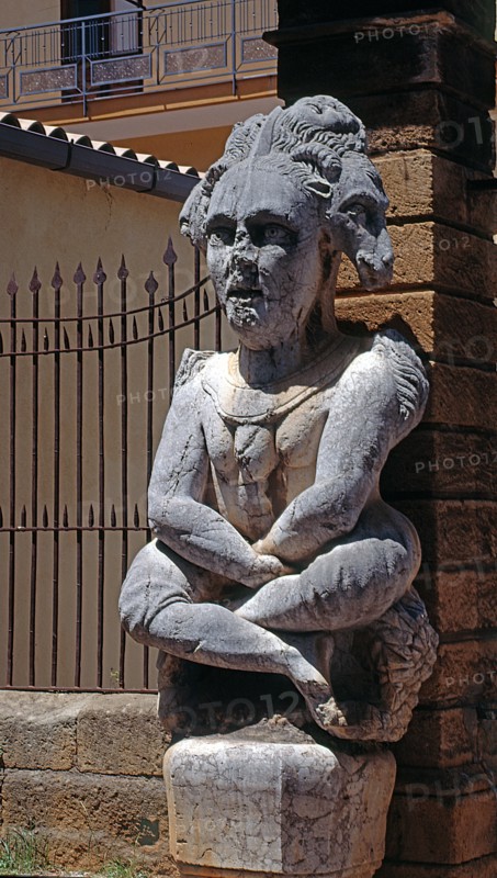 Statue de la Villa Palagonia à Bagheria (Sicile)