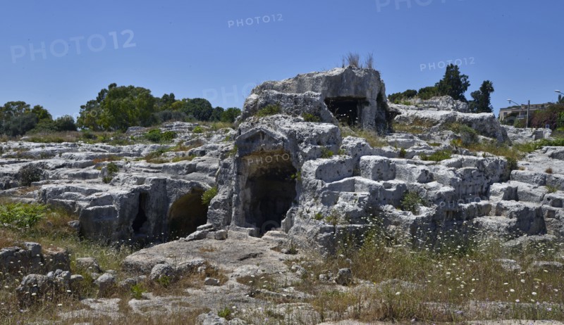 Parc archéologique de la Neapolis à Syracuse (Sicile)