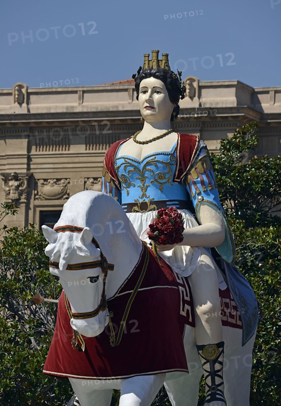 Les géants Mata et Grifone de la Ville de Messine (Sicile)