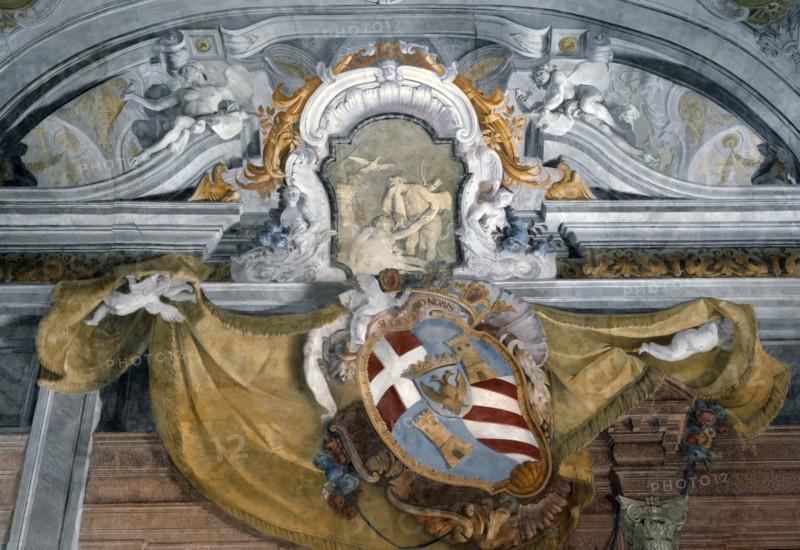 Coat of arms of the noble Venetian family Rezzonico