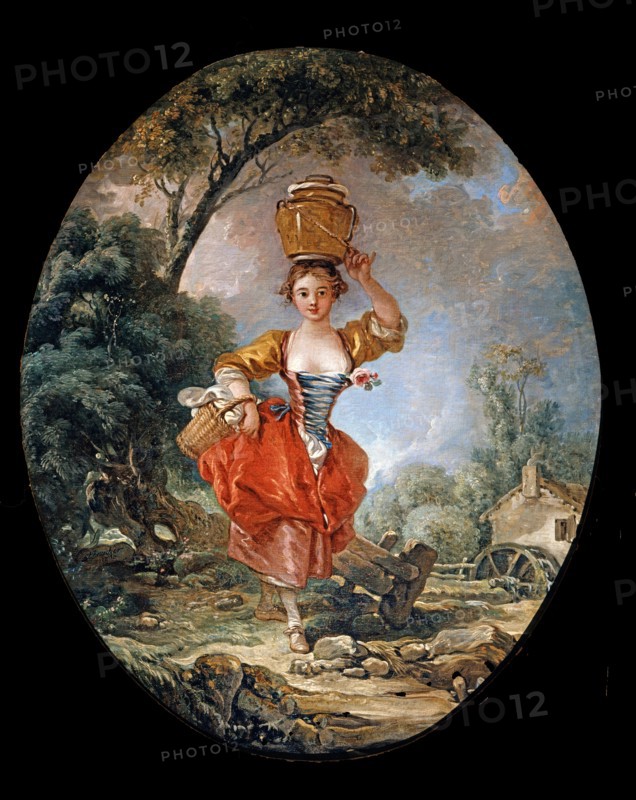 François Boucher, La petite laitière