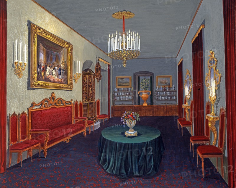 Germano Prosdocimi, Petit salon de la Villa Lazarovich à Trieste