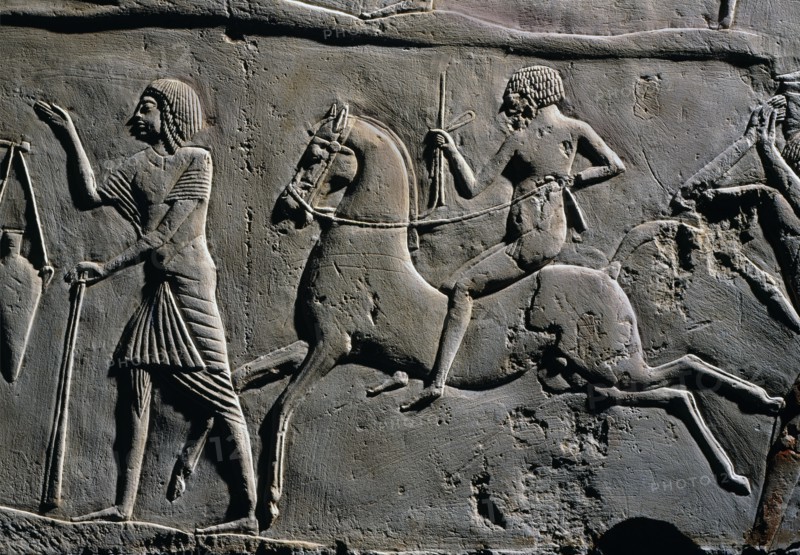 Relief from the tomb of Horemheb in Saqqara