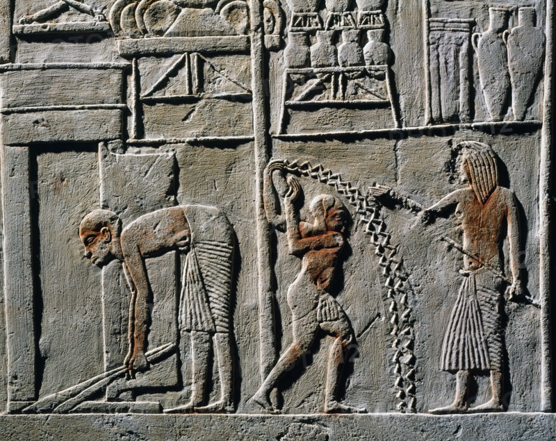 Relief from the tomb of Horemheb in Saqqara