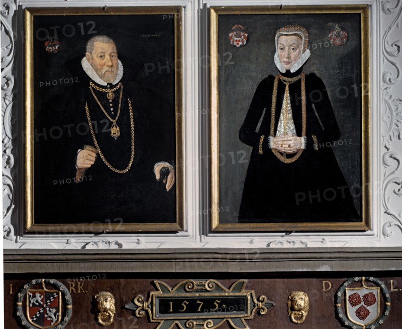 Portraits de Jorgen Rosenkrantz et de son épouse Dorte Lange