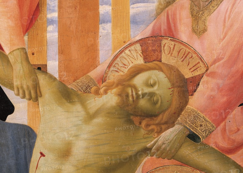 Fra Angelico, La Déposition (détail)