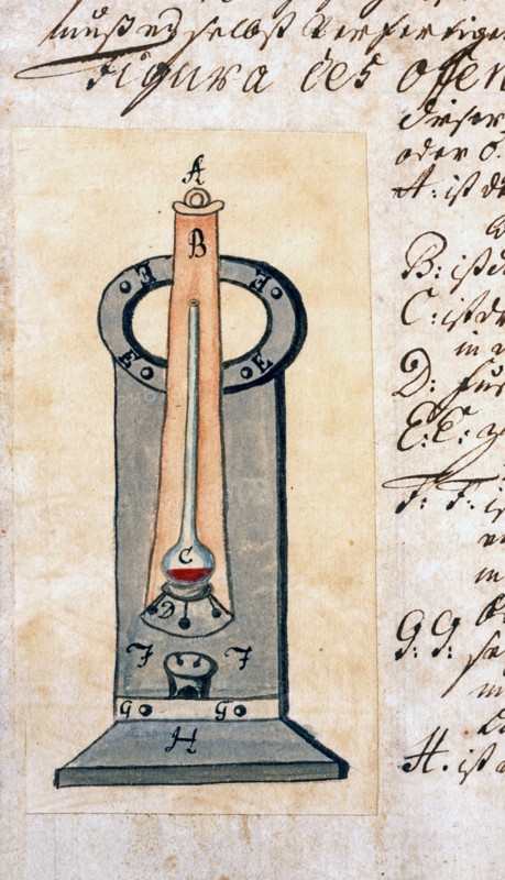 Athanor, four alchimique, manuscrit alchimique "Clavis Artis" attribué à Zoroastre (Zarathoustra)