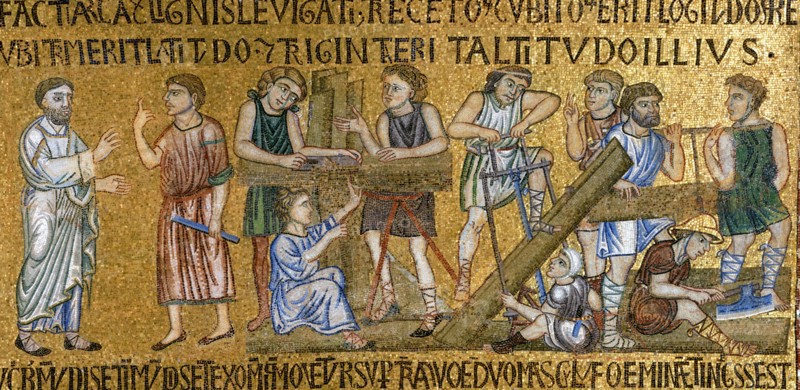 Construction de l'Arche de Noé