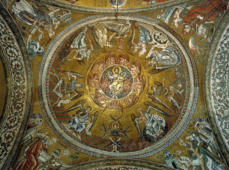 Coupole du baptistère de la basilique Saint-Marc de Venise