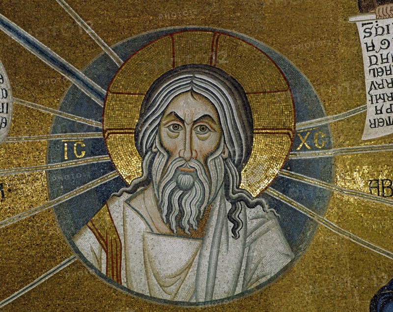 Figure du Christ, Baptistère de la basilique Saint-Marc de Venise