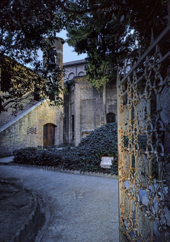 Jardin de la zone Dante à Ravenne