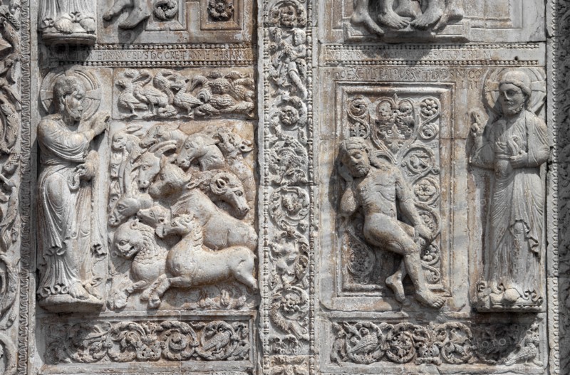 Dieu créé les animaux et Adam