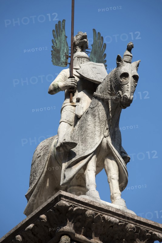 Statue équestre de Cangrande della Scala à Vérone