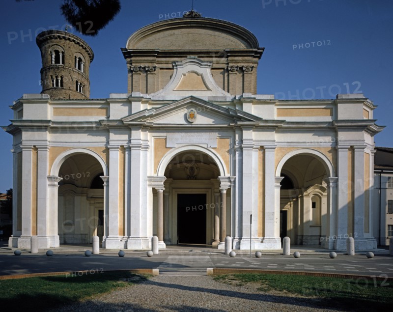 Façade de la cathédrale de Ravenne