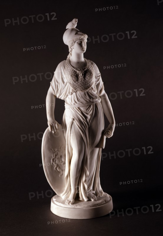 Statue en porcelaine de Nast représentant le dieu Mars